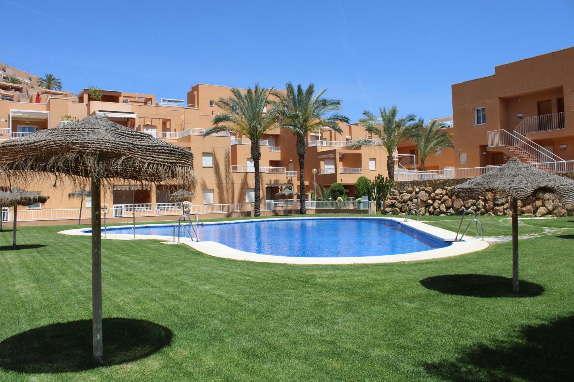 Bright & Airy Sea View Apartment Mojacar Bagian luar foto